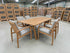 Sawyer 7 PCE Outdoor Setting 2100 table 6 X Chairs