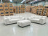 Bobbi Lounge 3 + 2 + Ottoman In Naturual