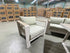 Belden 5PCE Low Dining Setting Table, Bench, Sofa, 2x Single