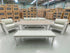 Belden 5PCE Low Dining Setting Table, Bench, Sofa, 2x Single