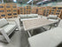 Belden 5PCE Low Dining Setting Table, Bench, Sofa, 2x Single