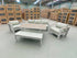 Belden 5PCE Low Dining Setting Table, Bench, Sofa, 2x Single