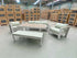 Belden 5PCE Low Dining Setting Table, Bench, Sofa, 2x Single