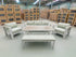 Belden 5PCE Low Dining Setting Table, Bench, Sofa, 2x Single