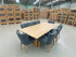 Mitcham Dining Range 2400 9 PCE Set with Tobago Chair Charcoal