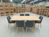 Mitcham 7 Piece Dining Setting With Ginko Chairs