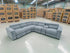 Bendigo 6pce lounge Electric Recliners Mid Grey