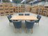 Mitcham Dining Range 2100 7 PCE Set with Tobago Charcoal