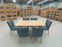 Mitcham Dining Range 2100 7 PCE Set with Tobago Charcoal