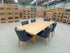 Mitcham Dining Range 2100 7 PCE Set with Tobago Charcoal