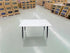 Stacy 1200x700 Sintered Stone Table Black Metal Frame