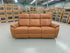 Icon 3 seater with Triple Mech Electric Seat, Headrest & Lumbar In Tan