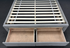 Portland Bed Range (Light Grey) 2 Sizes King & Queen
